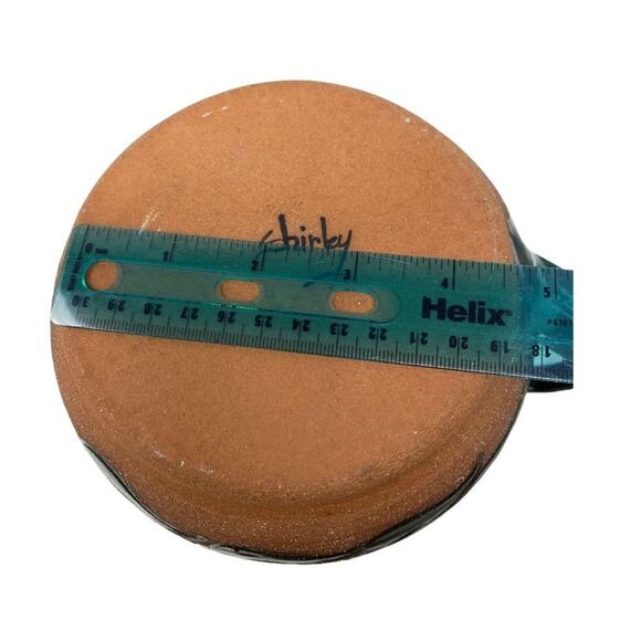 Shirley Cadmus Raku Pottery Teapot  Vintage Handcrafted‎ Earthenware Studio Art - Picture 13 of 13